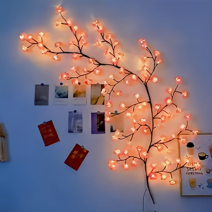Lumi Cherry LED Tree Branch Lights for Wall 3.94 FT 48 LED