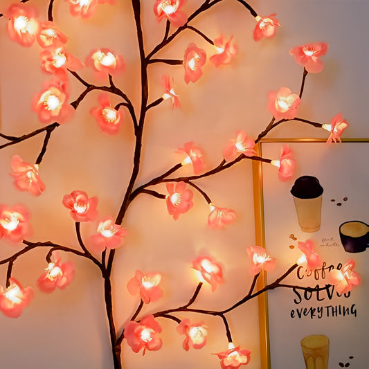 Lumi Cherry LED Tree Branch Lights for Wall 3.94 FT 48 LED